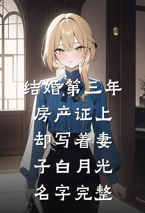 结婚第三年，房产证上却写着妻子白月光名字完整