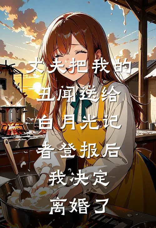 丈夫把我的丑闻送给白月光记者登报后，我决定离婚了