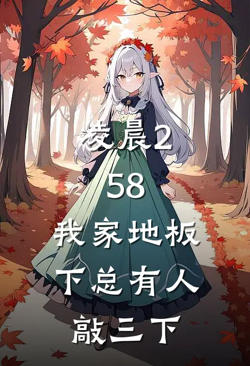 凌晨2:58，我家地板下总有人敲三下