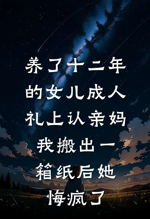 养了十二年的女儿成人礼上认亲妈，我搬出一箱纸后她悔疯了