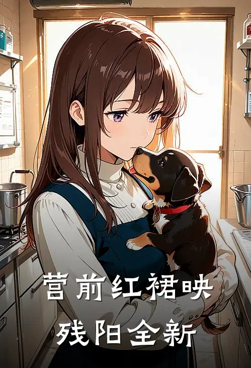 营前红裙映残阳全新