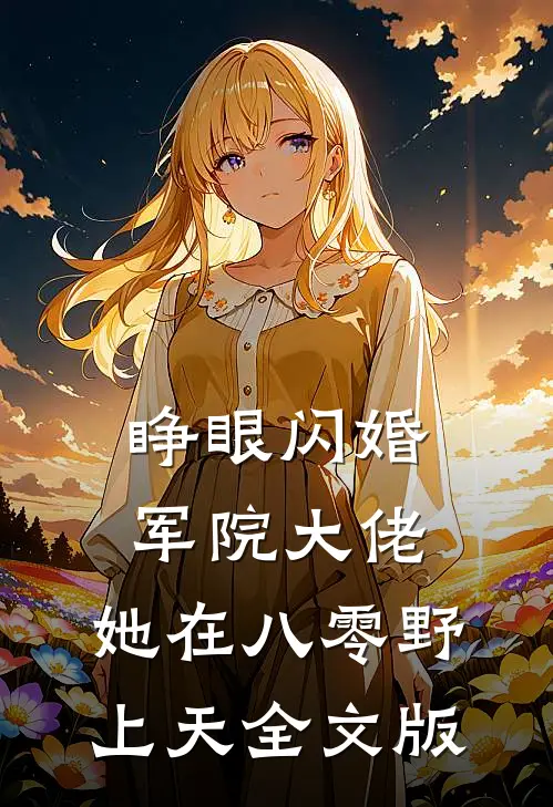 睁眼闪婚军院大佬，她在八零野上天全文版