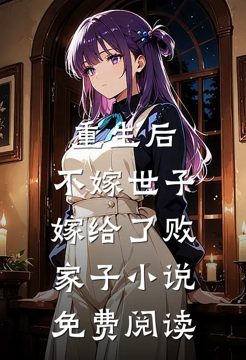 重生后,不嫁世子嫁给了败家子免费阅读