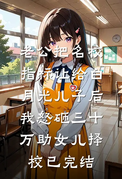 老公把名校指标让给白月光儿子后，我怒砸三十万助女儿择校已完结